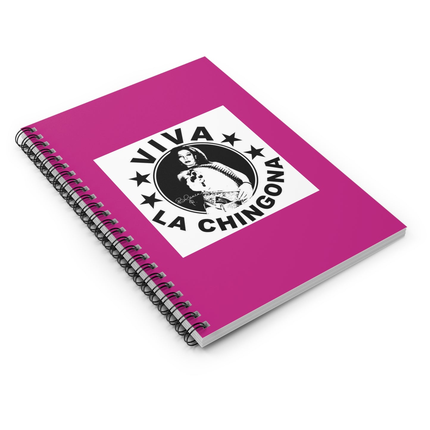 Viva La Chingona Spiral Notebook - Empowering Notepad for Chingonas
