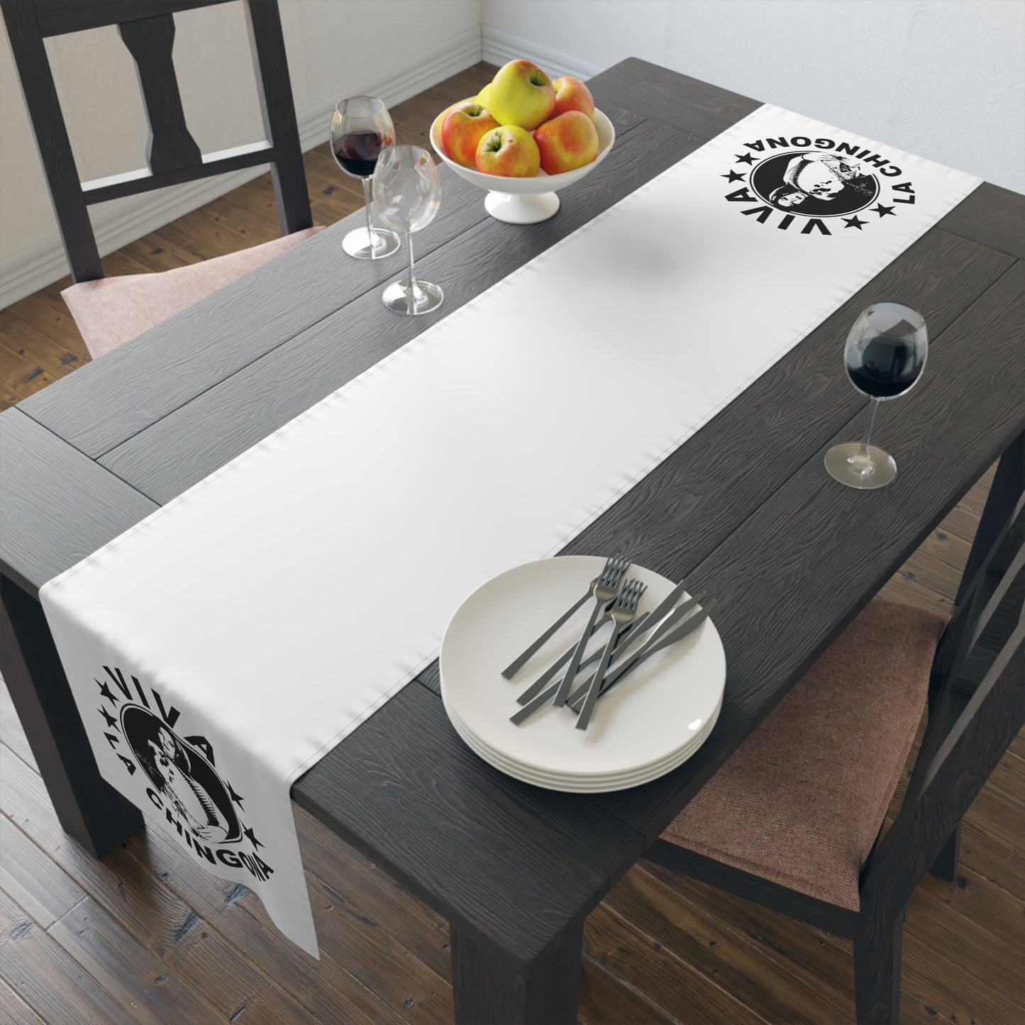 Viva La Chingona Table Runner - Stylish Cotton & Poly Home Decor