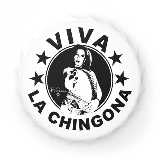 Vintage-Inspired Bottle Opener - "Viva La Chingona" Decor