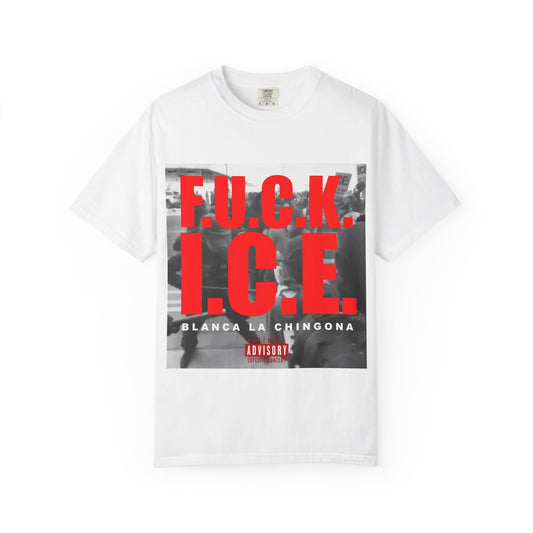 F ICE Bold Statement T-Shirt, Unisex Protest Tee, Streetwear, Graphic Shirt, Casual Wear, Gift for Activists