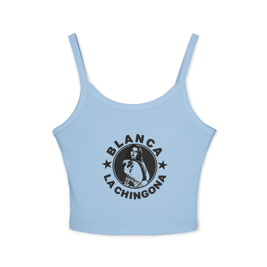Blanca La Chingona OG Spaghetti Strap Tank Top -  Summer Wear