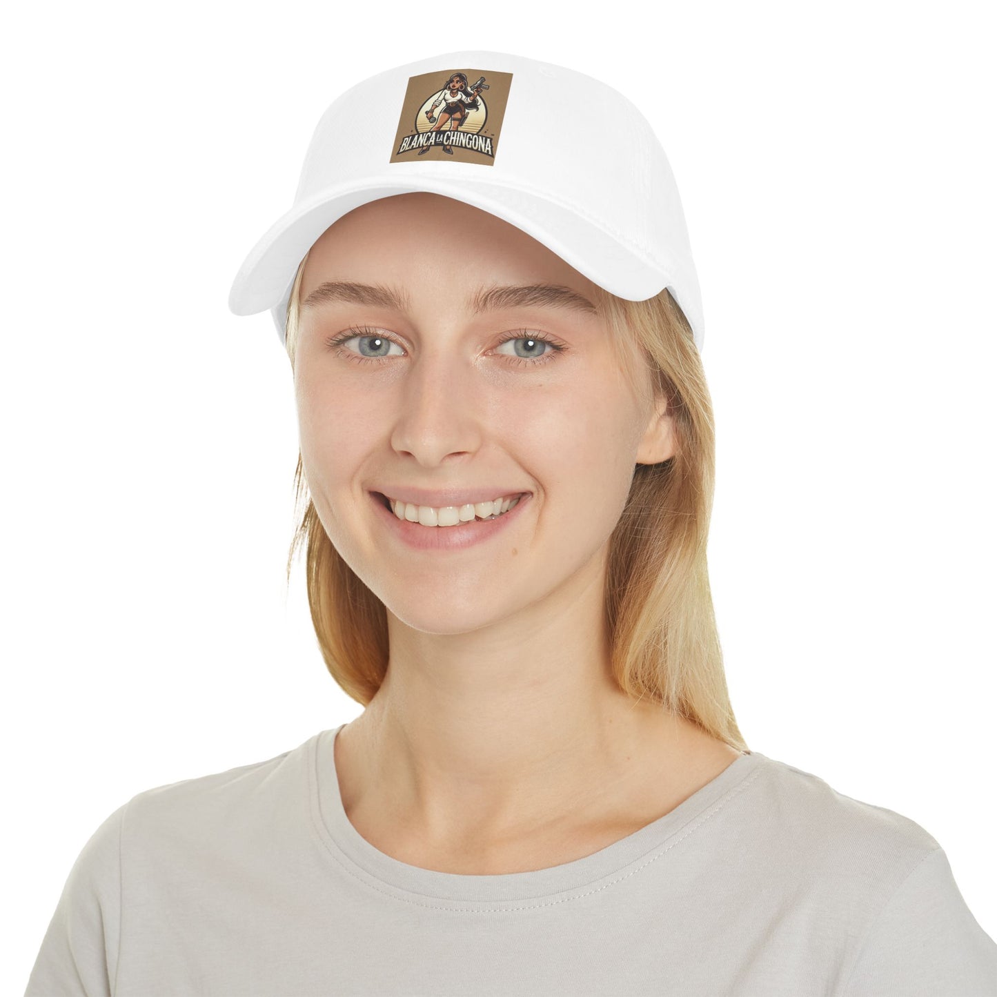 Blanca la Chingona Low Profile Baseball Cap - Fun & Bold Headwear