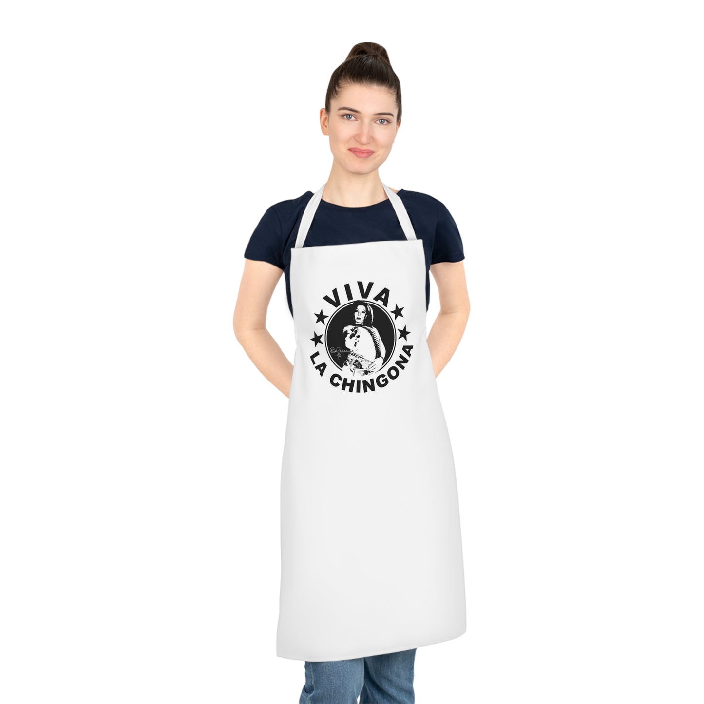 Viva La Chingona Adult Apron -  Cooking Gift for Chingona Food Lovers