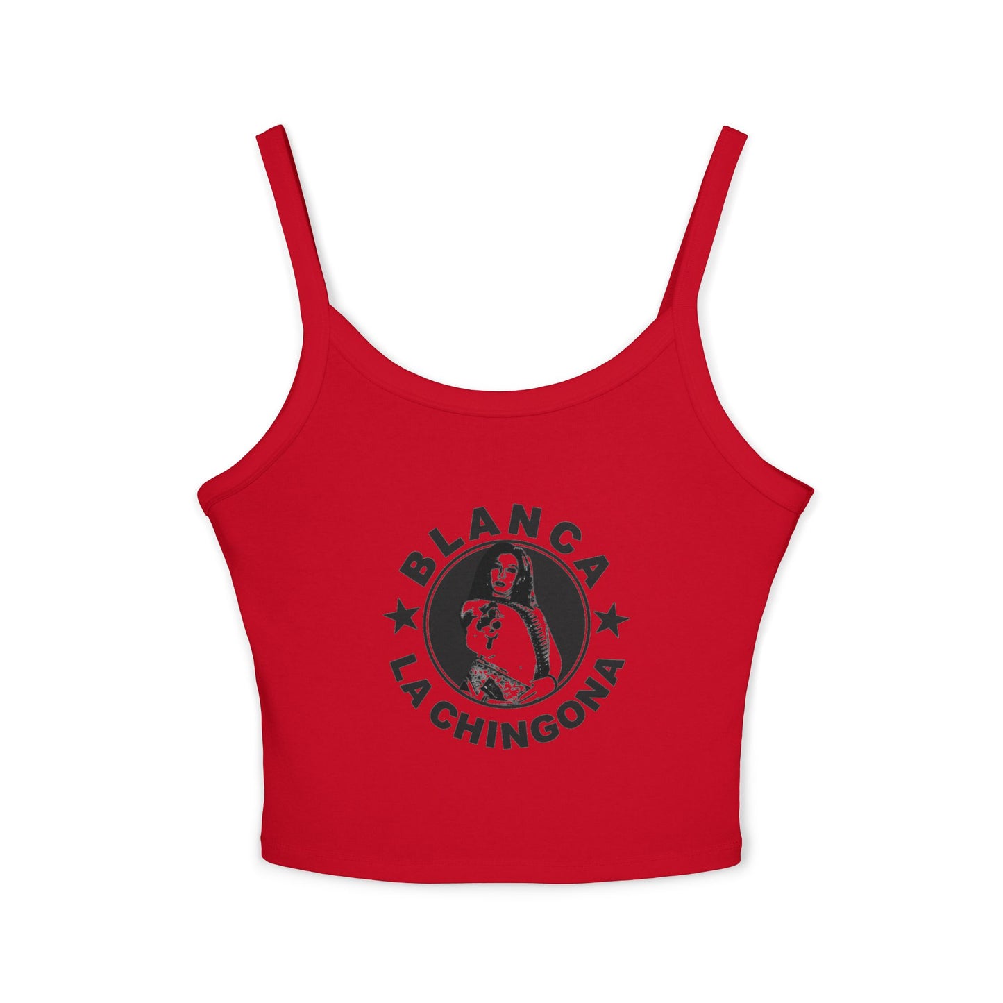 Blanca La Chingona OG Spaghetti Strap Tank Top -  Summer Wear