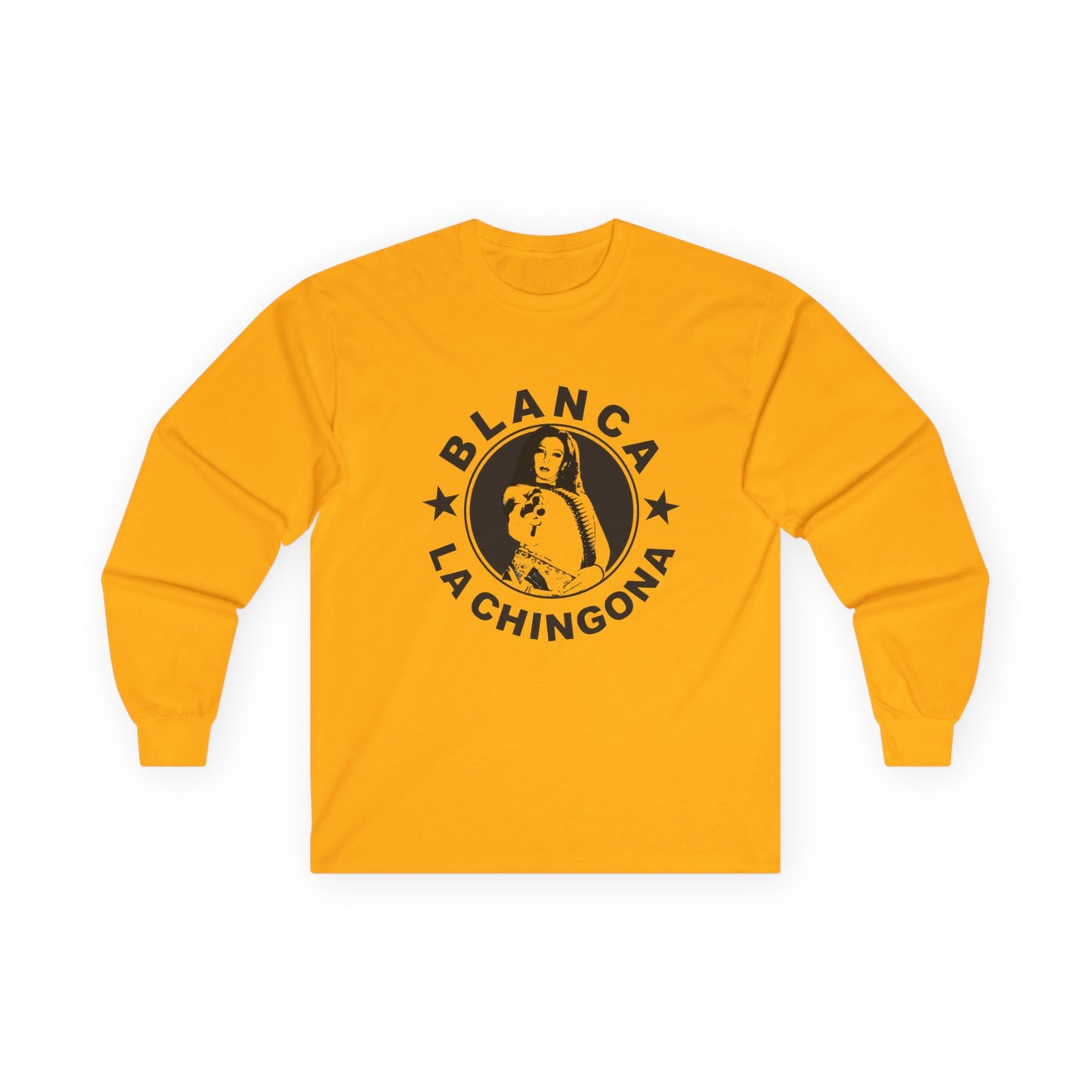 Blanca La Chingona OG Long Sleeve Tee - Stylish Unisex Cotton Shirt