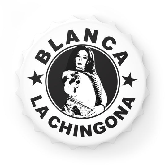 Blanca La Chingona Bottle Opener - Bold & Functional Barware for Celebrations