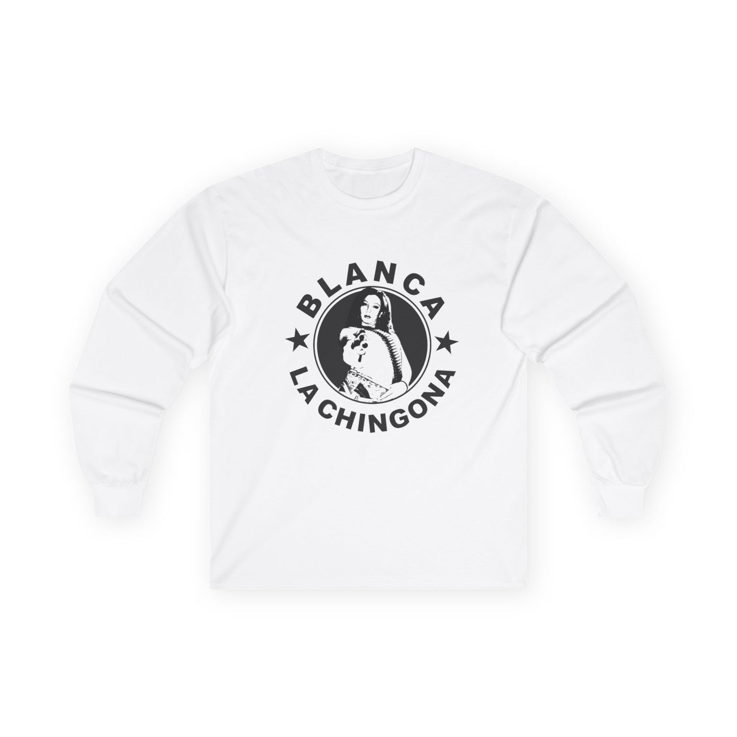 Blanca La Chingona OG Long Sleeve Tee - Stylish Unisex Cotton Shirt
