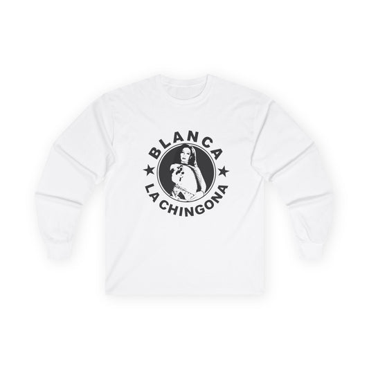 Blanca La Chingona OG Long Sleeve Tee - Stylish Unisex Cotton Shirt