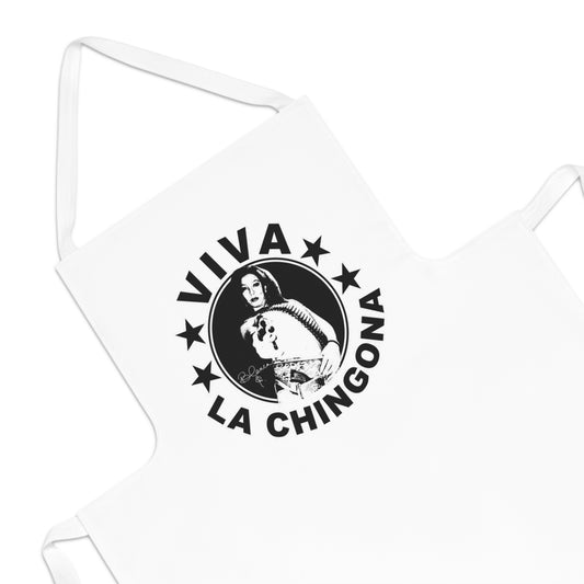 Viva La Chingona Adult Apron -  Cooking Gift for Chingona Food Lovers