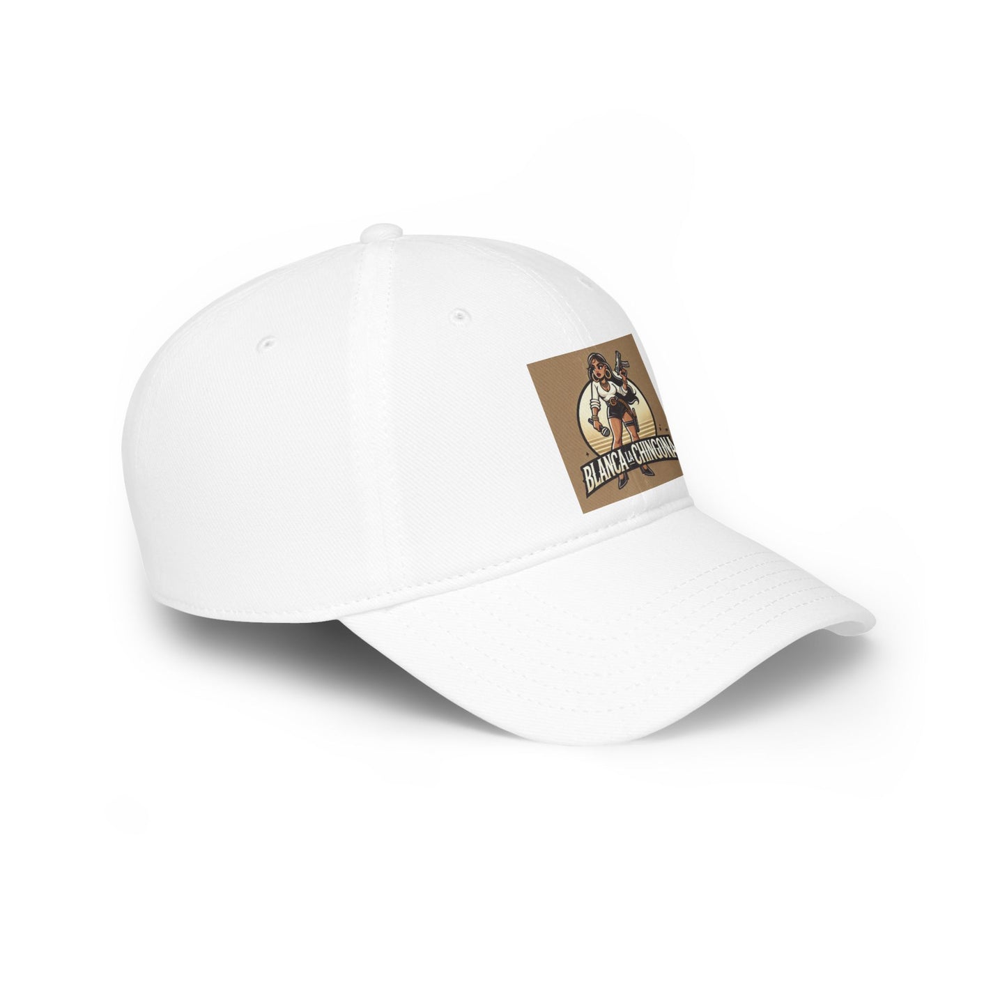 Blanca la Chingona Low Profile Baseball Cap - Fun & Bold Headwear